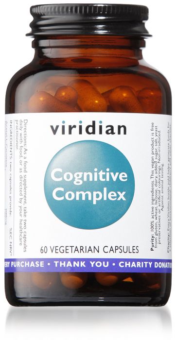 Viridian Cognitive Complex Veg Caps 60 size #147 Up To 30% Off