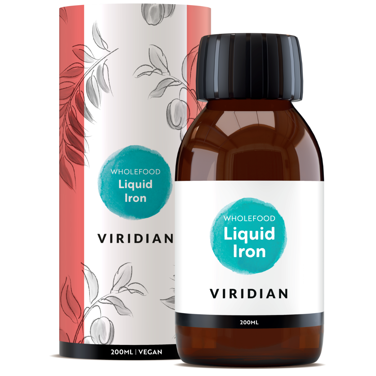 Viridian 100% Organic Liquid Iron 200ml #323 - Up to 30% Off