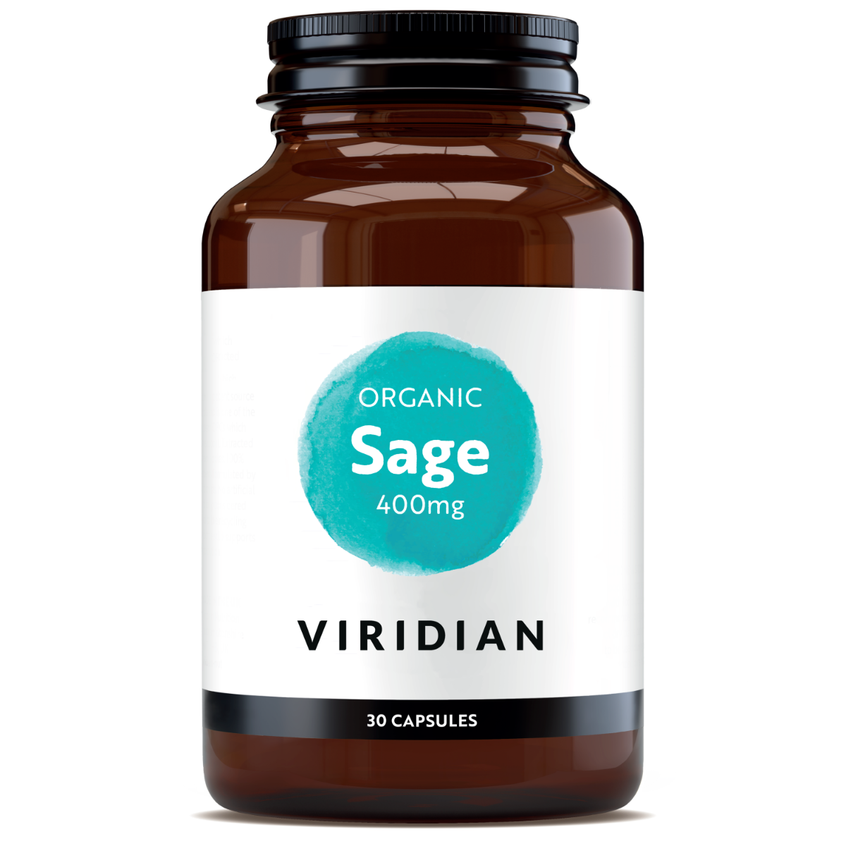 Viridian Organic Sage 400mg Veg Caps 30 size #960 Up To 30% Off