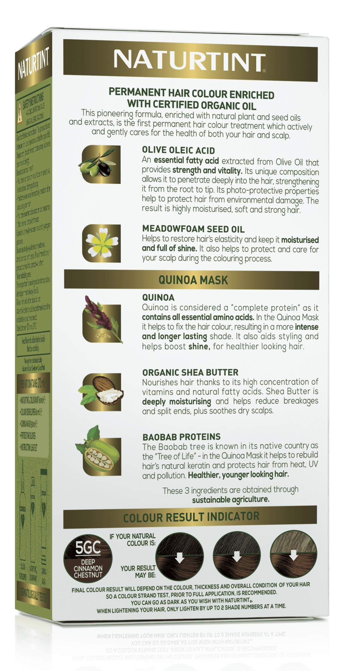 Naturtint Permanent Hair Colourant 5GC Deep Cinnamon Chestnut - £7.99 when you bulk buy!