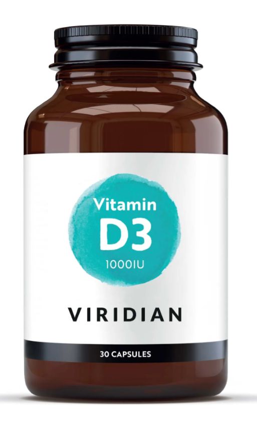 Viridian Vitamin D3 1000iu Veg Caps 30 size #270 Up To 30% Off