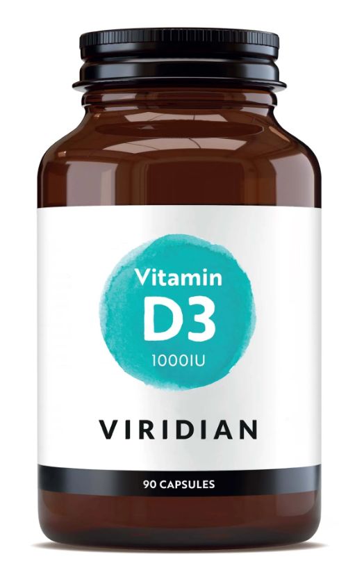 Viridian Vitamin D3 1000iu Veg Caps 90 size #271 Up To 30% Off