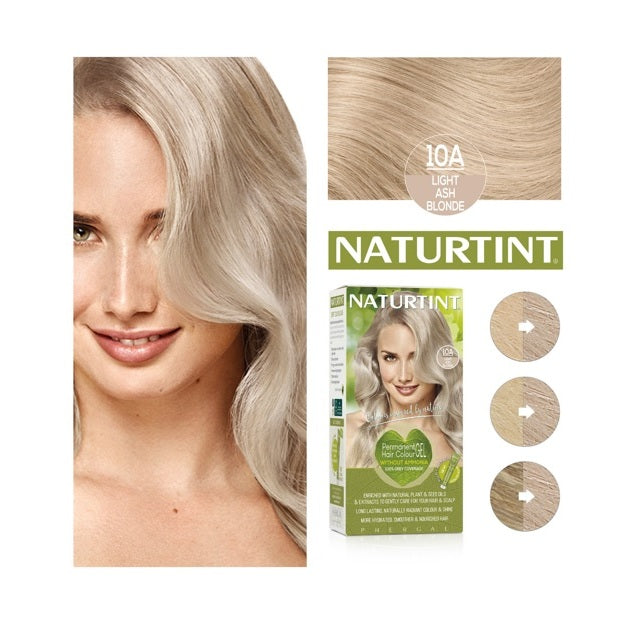 Naturtint Permanent Hair Colourant 10A - Light Ash Blonde - £7.99 when you bulk buy!