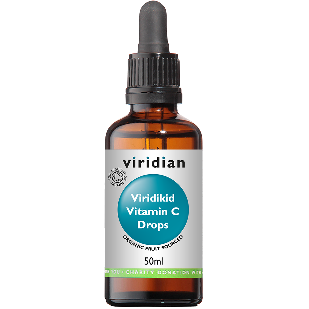 Viridian Viridikid Vitamin C Drops (Organic)* 50ml size #213 Up To 30% Off