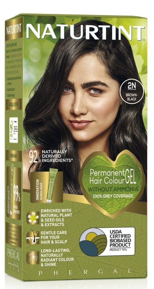 Naturtint Permanent Hair Colourant 2N - Brown Black - £7.99 when you bulk buy!