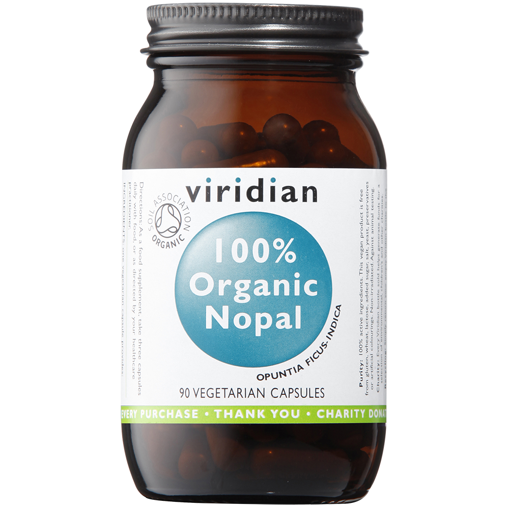 Viridian Organic Nopal 500mg Veg Caps 90 size #373 Up To 30% Off