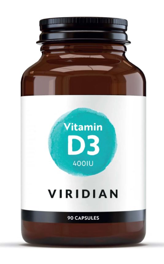 Viridian Vitamin D3 400iu Veg Caps 90 size #269 Up To 30% Off