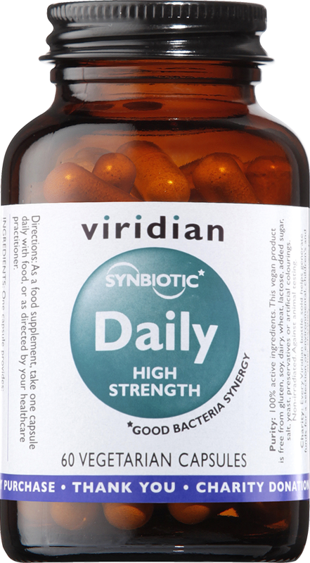 Viridian Synerbio High Strength Daily Veg Caps 60 size #461 Up To 30% Off