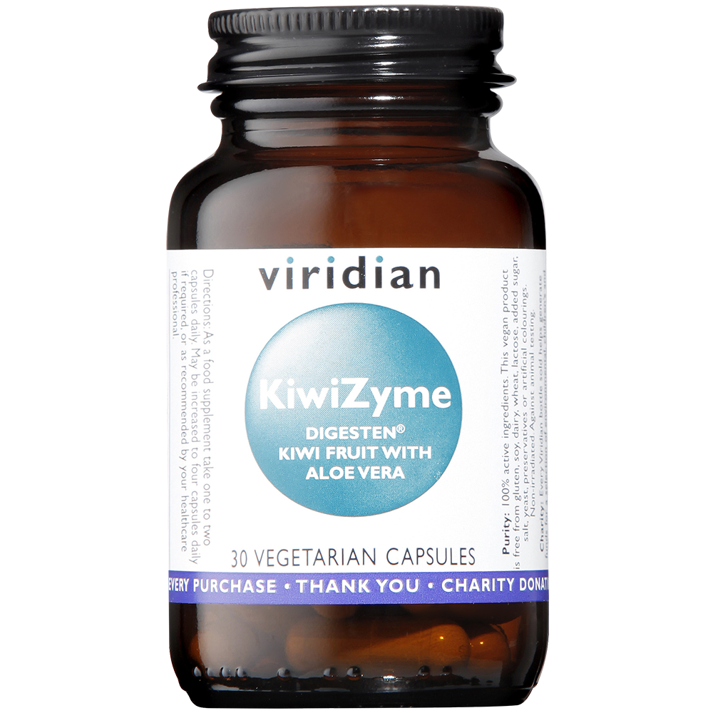 Viridian KiwiZyme Veg Caps 30 size #483 Up To 30% Off