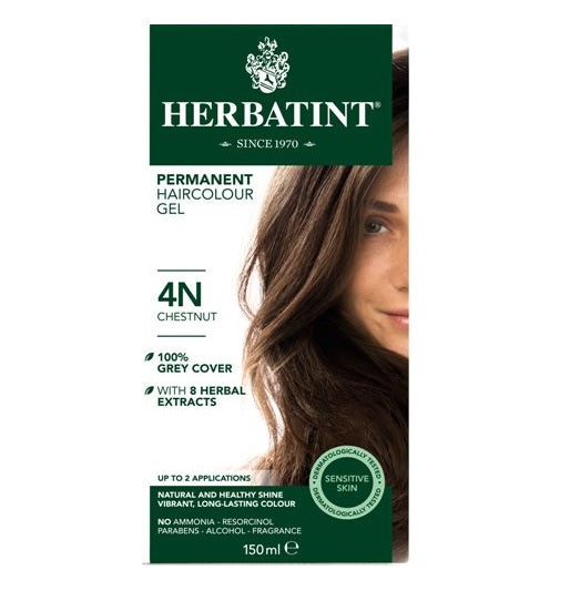 Herbatint Permanent Hair Colour 4N Chestnut - £7.91 when you bulk buy!