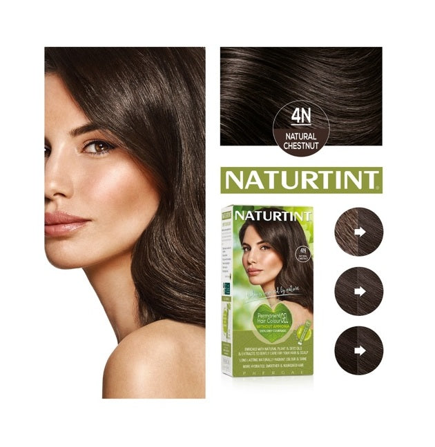 Naturtint Permanent Hair Colourant 4N - Natural Chestnut - £7.99 when you bulk buy!