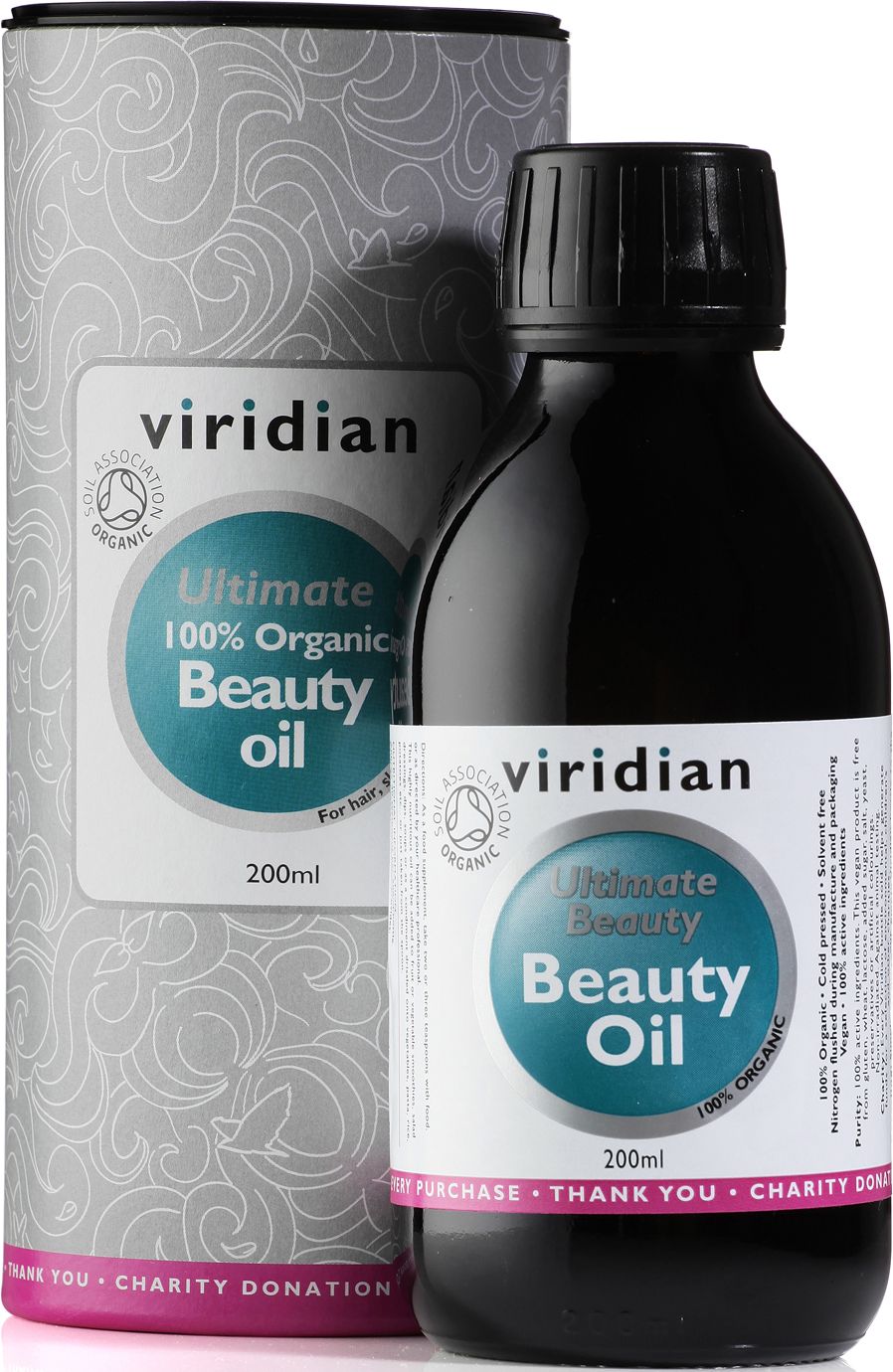 Viridian Ultimate Beauty Omega Oil (Organic) 200ml size #500 Up To 30% Off