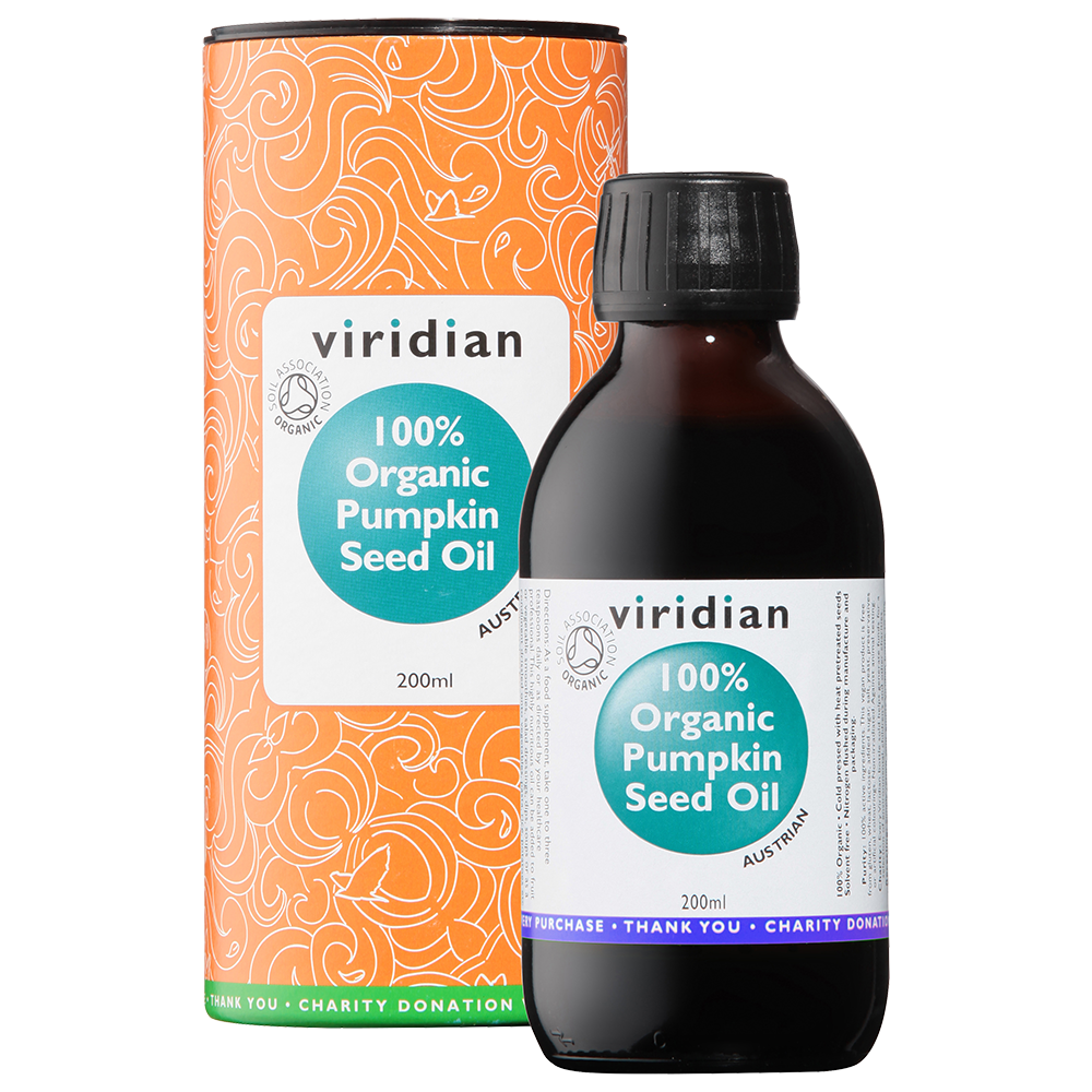 Viridian Pumpkin Seed Omega Oil (Organic) 200ml size #515 Up To 30% Off
