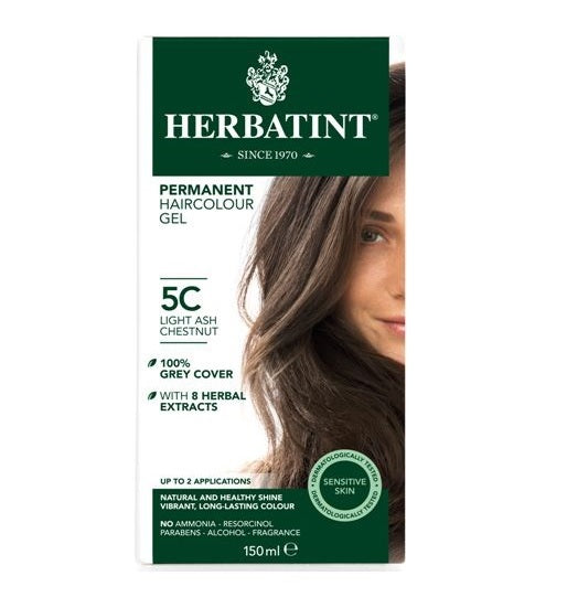Herbatint Permanent Hair Colour 5C Light Ash Chestnut - £7.91 when you bulk buy!
