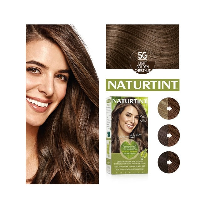 Naturtint Permanent Hair Colourant 5G - Light Golden Chestnut - £7.99 when you bulk buy!
