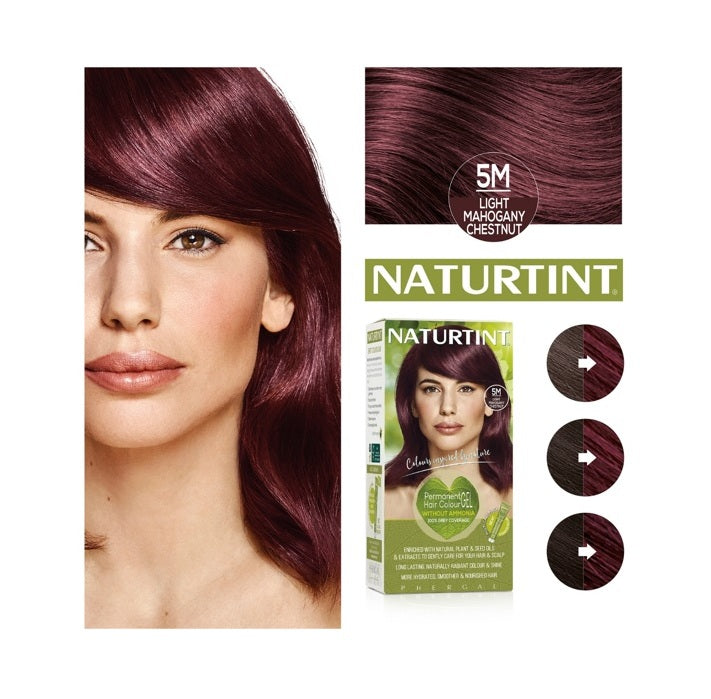 Naturtint Permanent Hair Colourant 5M - Light Mahogany Chestnut - £7.99 when you bulk buy!