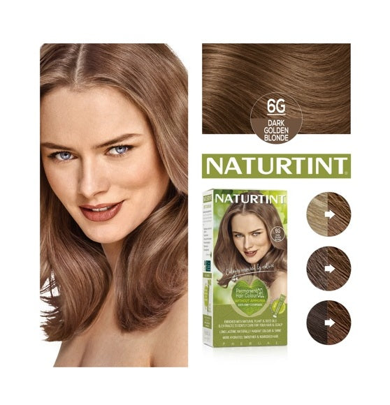 Naturtint Permanent Hair Colourant 6G - Dark Golden Blonde - £7.99 when you bulk buy!
