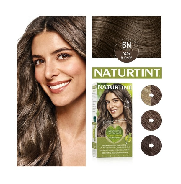Naturtint Permanent Hair Colourant 6N - Dark Blonde - £7.99 when you bulk buy!