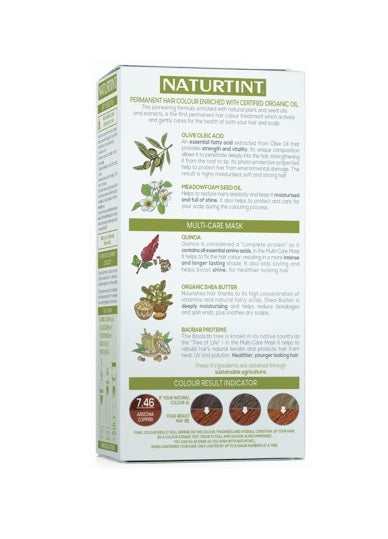 Naturtint Permanent Hair Colourant Illusion Arizona Copper I-7.46 - £7.99 when you bulk buy!