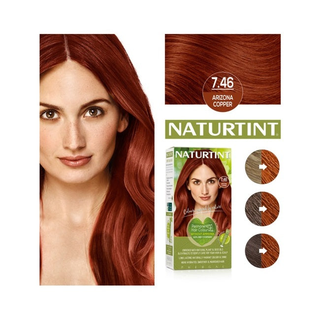 Naturtint Permanent Hair Colourant Illusion Arizona Copper I-7.46 - £7.99 when you bulk buy!