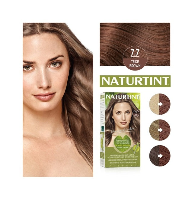 Naturtint Permanent Hair Colourant Illusion Teide Brown I-7.7 - £7.99 when you bulk buy!