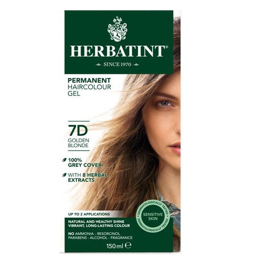 Herbatint Permanent Hair Colour 7D Golden Blonde - £7.91 when you bulk buy!