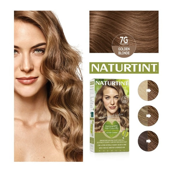 Naturtint Permanent Hair Colourant 7G - Golden Blonde - £7.99 when you bulk buy!