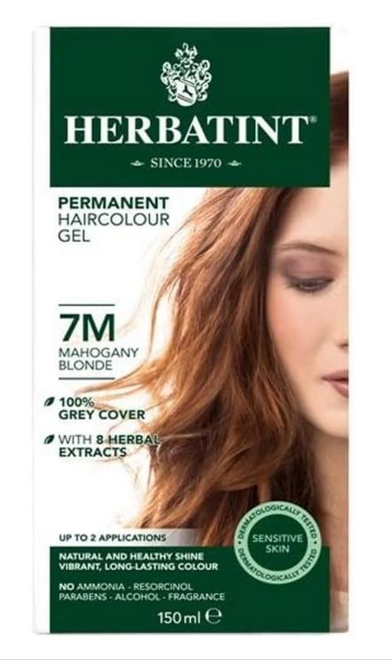 Herbatint Permanent Hair Colour 7M Mahogany Blonde - £7.91 when you bulk buy!