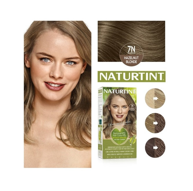 Naturtint Permanent Hair Colourant 7N - Hazelnut Blonde - £7.99 when you bulk buy!