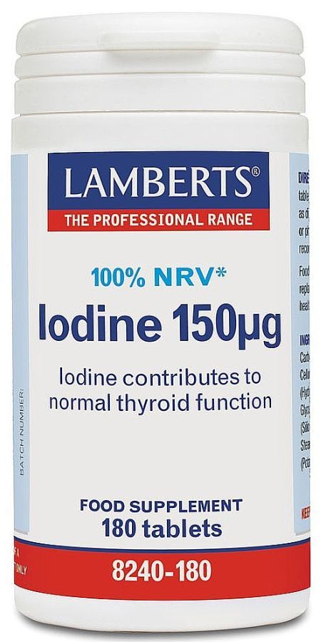 Lamberts Iodine 180 tablets #8240