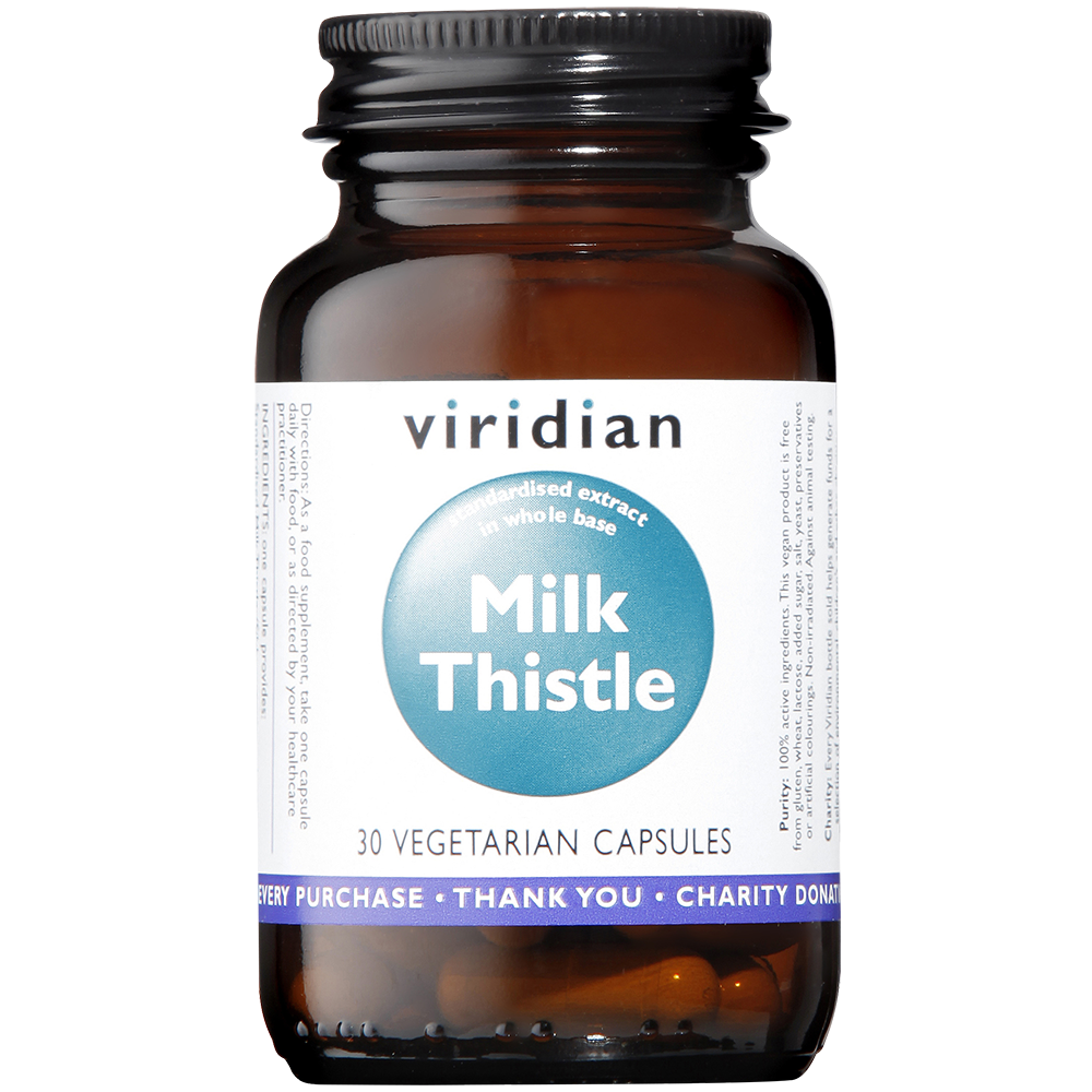 Viridian Milk Thistle Extract Veg Caps 30 size #840 Up To 30% Off