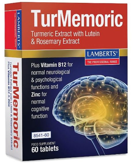 Lamberts Turmemoric Newturmeric Extract With Lutein & Rosemary Extract 60 Tabs #8541