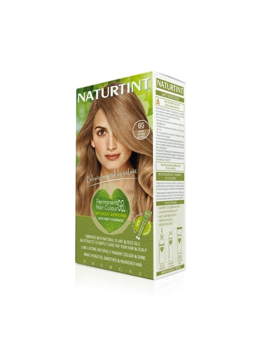 Naturtint Permanent Hair Colourant 8G - Sandy Golden Blonde - £7.99 when you bulk buy!