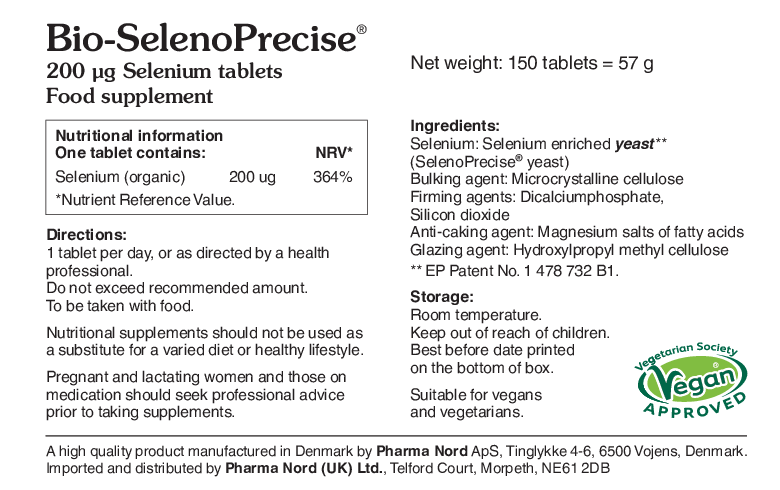 Pharma Nord Bio-SelenoPrecise 200mg 150 tabs