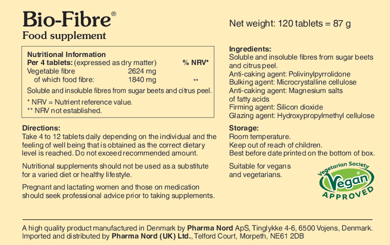 Pharma Nord Bio-Fibre 120 tabs