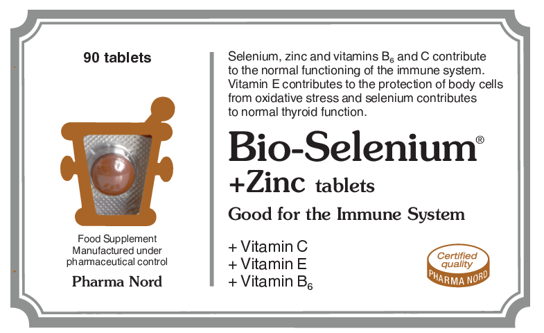 Pharma Nord Bio-Selenium + Zinc (with vit C, E and B6) 90 tabs