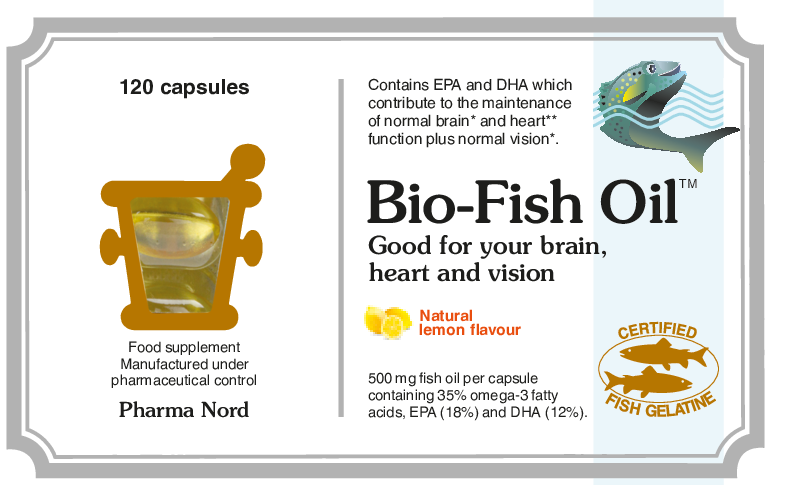 Pharma Nord Bio-Fish Oil 500mg 120 caps
