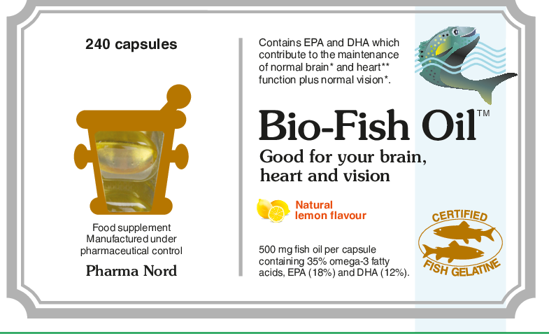 Pharma Nord Bio-Fish Oil 500mg 240 caps