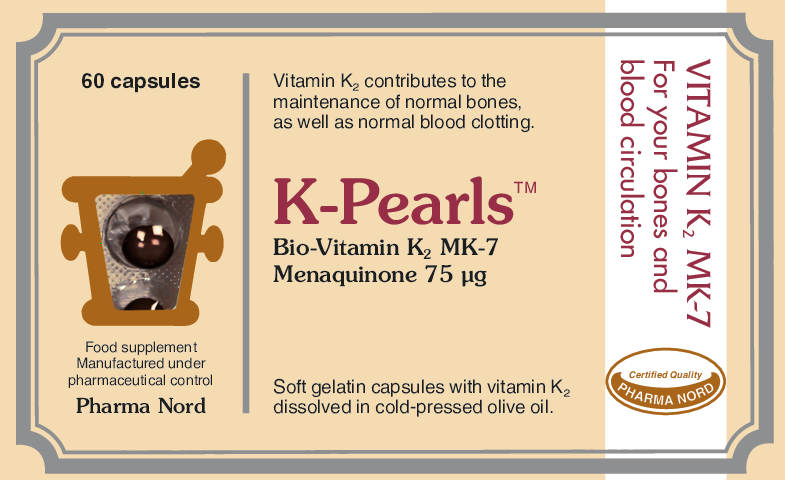 Pharma Nord K Pearls - Bio-Vit K2 MK7 60 caps