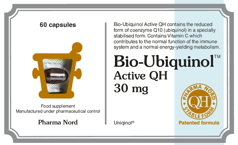 Pharma Nord Bio-Active Q10 Uniquinol 30mg (Ubiquinol) 60 caps