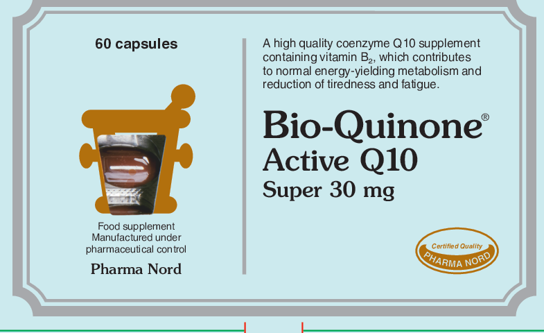 Pharma Nord Bio-Quinone Active Q10 Super 30mg (Ubiquinone) 60 caps