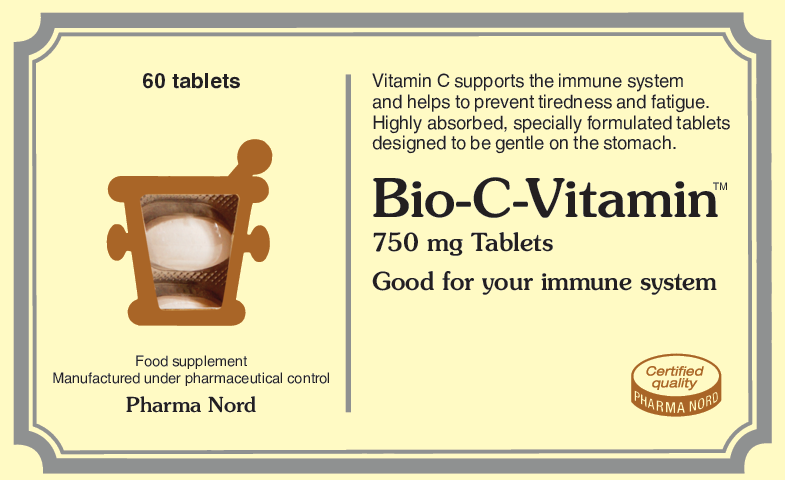Pharma Nord Bio-C Vitamin 750mg 60 tabs