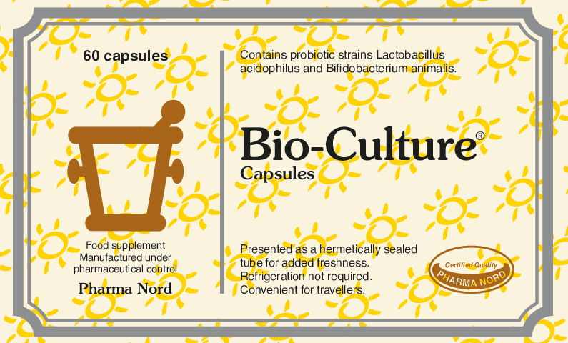 Pharma Nord Bio-Culture 4 billion probiotic bacteria 60 caps