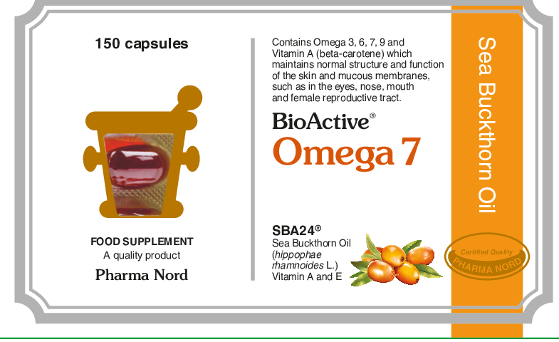 Pharma Nord Omega 7 Sea Buckthorn Oil 150 caps