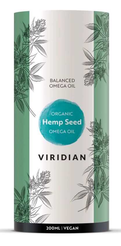 Viridian Hemp Omega Oil (Organic) ** 200ml size #510 Up To 30% Off