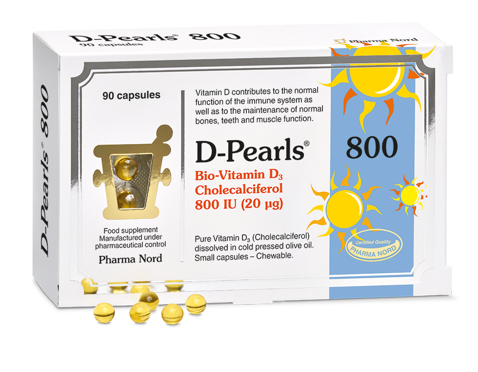 Pharma Nord D Pearls D3 800iu-20mcg (cholecalciferol) 90 caps