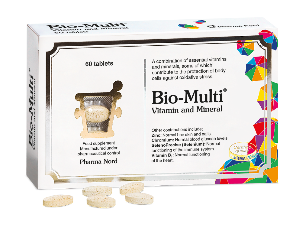 Pharma Nord Bio-Multi Vitamin and Mineral - Iron free 60 tabs