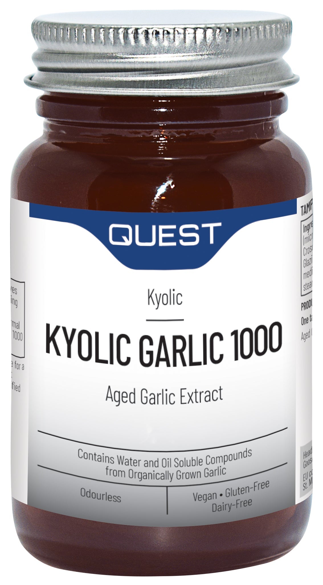 Quest Vitamins - Kyolic Garlic 1000mg Extract (60 Tablets)