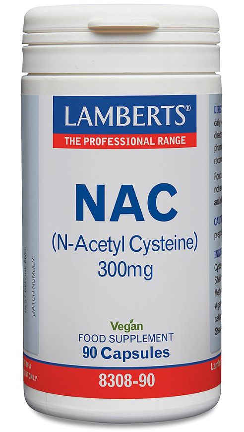 Lamberts N-Acetyl Cysteine (Nac) 300mg90 Caps #8308