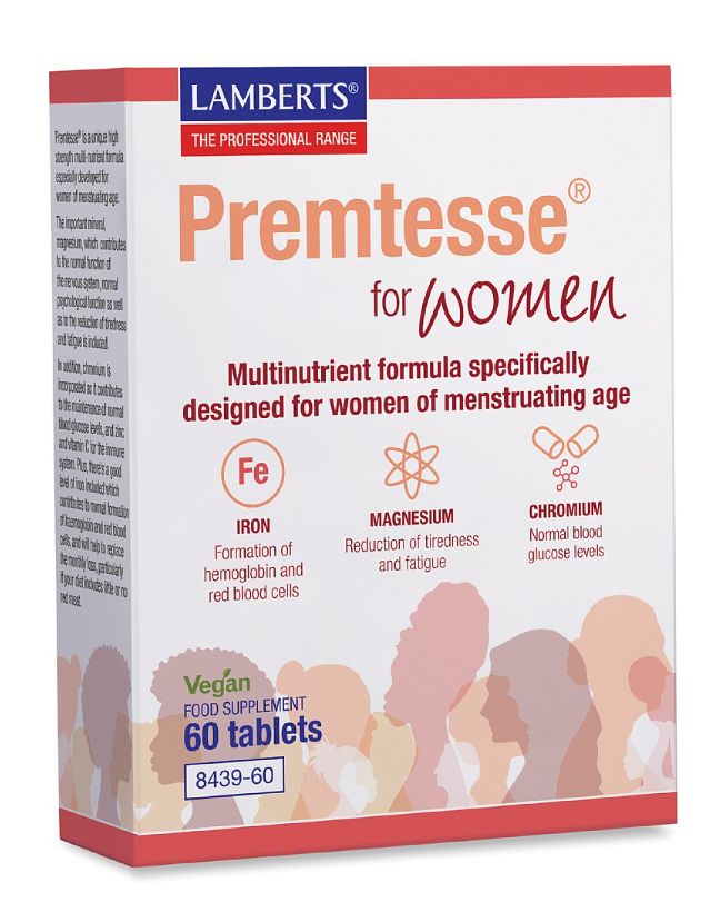 Lamberts Premtesse® For Women Of Menstruating Age 60 Tabs #8439
